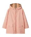 Burberry Reversible Checked Coat In Nude