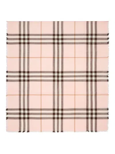 Burberry Reversible Checked Scarf In Multi