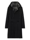 Burberry Mid-length Reversible Wool Car Coat