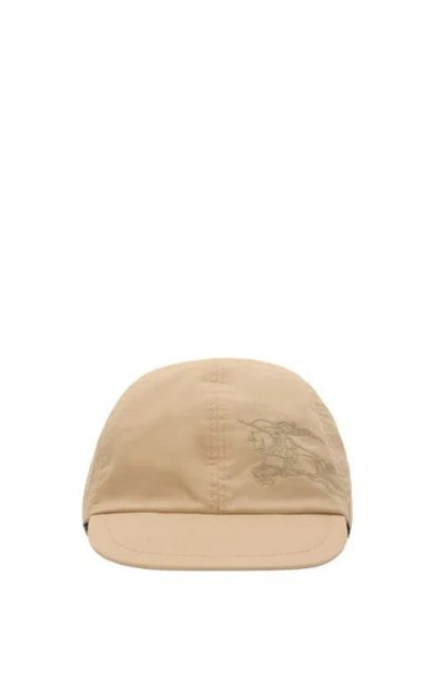 Burberry Reversible Cotton Baseball Cap In Sand