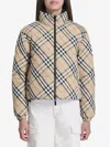 Burberry Double-face Quilted Down Jacket In Beige