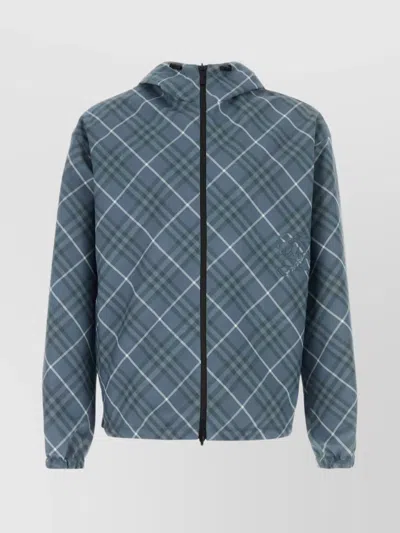 BURBERRY REVERSIBLE EMBROIDERED POLYESTER JACKET