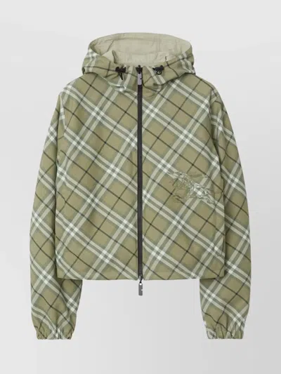 BURBERRY REVERSIBLE EQUESTRIAN TWILL JACKET