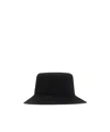 Burberry Vintage Check Reversible Bucket Hat In Black