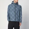 Burberry Maxi Logo Jacket Casual Jackets And Parka Multicolor In Grey