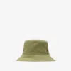 Burberry Reversible Highgrove Cotton Bucket Hat