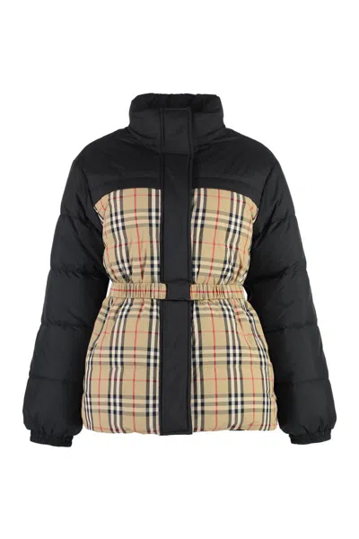 BURBERRY BURBERRY REVERSIBLE HOODED DOWN JACKET