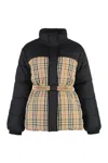 BURBERRY REVERSIBLE HOODED DOWN JACKET FOR WOMEN