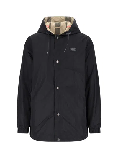 BURBERRY REVERSIBLE HOODED JACKET