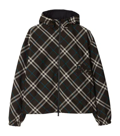 Burberry Check Jacket In Mutlicolor