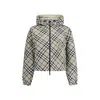 Burberry Women Embroidered Polyester Reversible Jacket