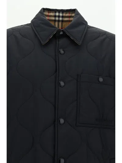 Burberry Reversible Jacket In Black