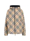 Burberry Ekd Reversible Jacket In Burgundy