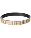 BURBERRY BURBERRY REVERSIBLE LEATHER BELT