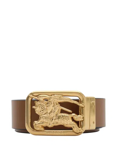 Burberry Reversible Leather Rider Belt​ In Brown