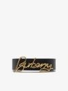 Burberry Adjustable Reversible Belts Smooth Finish In Black/hazel