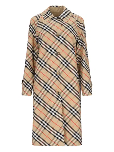 BURBERRY REVERSIBLE MIDI COAT