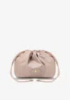 Burberry Reversible Nylon Pouch In Pink
