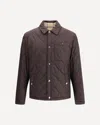 Burberry Insulated Jackets With Front Pockets And Long Sleeves In Brown