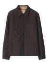 Burberry Reversible Quilted Nylon Coat Clothing In Brown