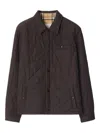 Burberry Reversible Quilted Nylon Coat Clothing In Brown