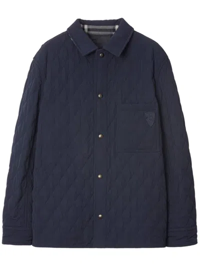 BURBERRY REVERSIBLE QUILTED OVERSHIRT