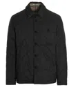 Burberry Reversible Vintage Check Thermoregulated Overshirt In Multicolor