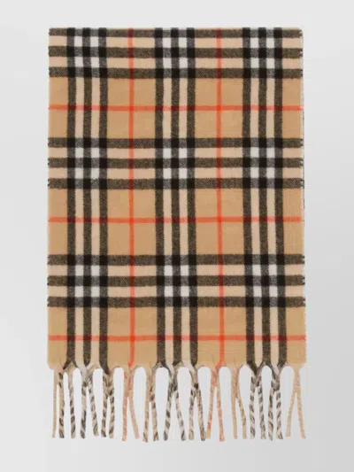 BURBERRY REVERSIBLE SCARF KNIGHT PATTERN