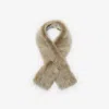 Burberry Reversible Shearling Scarf