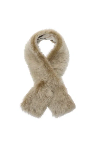BURBERRY BURBERRY REVERSIBLE SHEARLING SCARF