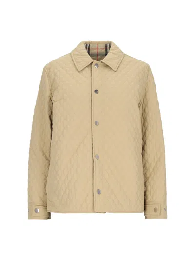 BURBERRY REVERSIBLE SINGLE-BREASTED JACKET