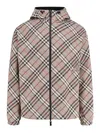 Burberry Trafford Reversible Windbreaker Jacket In Pink