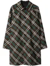 Burberry Medium Single-breasted Trench Coat "check"