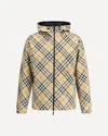 Burberry Printed Polyester Reversible Jacket In Neutral