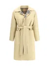 Burberry Women Reversible Wool Robe Coat In Neutral