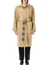 Burberry Mid-length Reversible Wool Car Coat