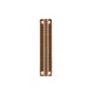 Shop Burberry Rib Knit Technical Wool Collar In Brown