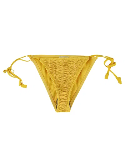 Burberry Ribbed Bottom Swimsuit In Sunflower