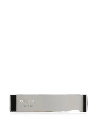 Burberry Rider Tie Bar In Pink