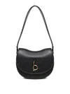 Burberry Riding Horse Bag In Black