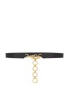 Burberry Ring Belt L In Black