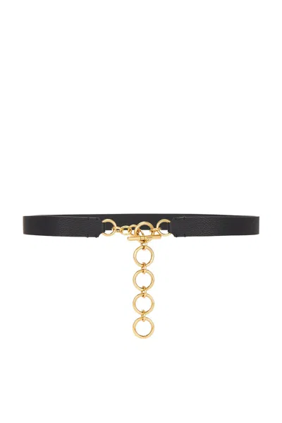 Burberry Ring Belt L In Black