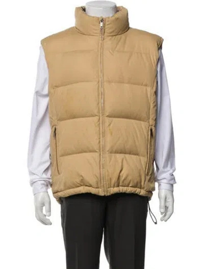 Pre-owned Burberry Ringo Nova Check Pattern Vest In Neutral