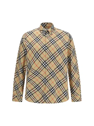 BURBERRY ROAN CHECK COTTON FLANNEL SHIRT