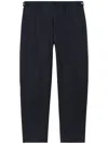Burberry Wool Tailored Trousers In Blue