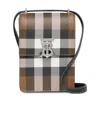 Burberry Robin Check-pattern Bag In Black