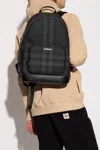 Burberry ‘rocco' Backpack In Grey