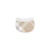 Burberry Rocking Curved Cardholder In Neutrals