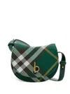 Burberry Medium Rocking Horse Leather Bag In Green