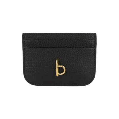 Pre-owned Burberry Rocking Horse Card Case 'black' | Women's Size Onesize
